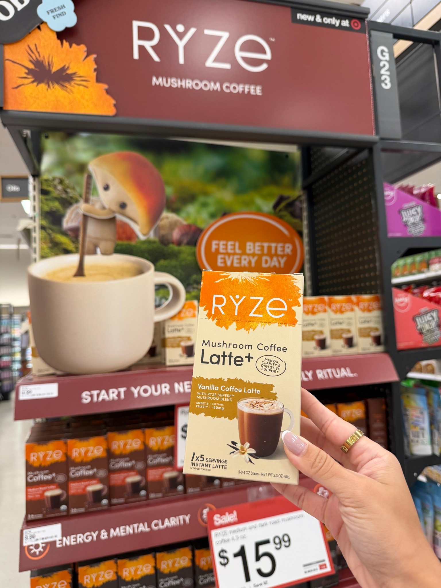 #Ad RYZE coffee is always on my list! @ryzesuperfoods #TargetPartner #RYZEatTarget #RYZEPartner