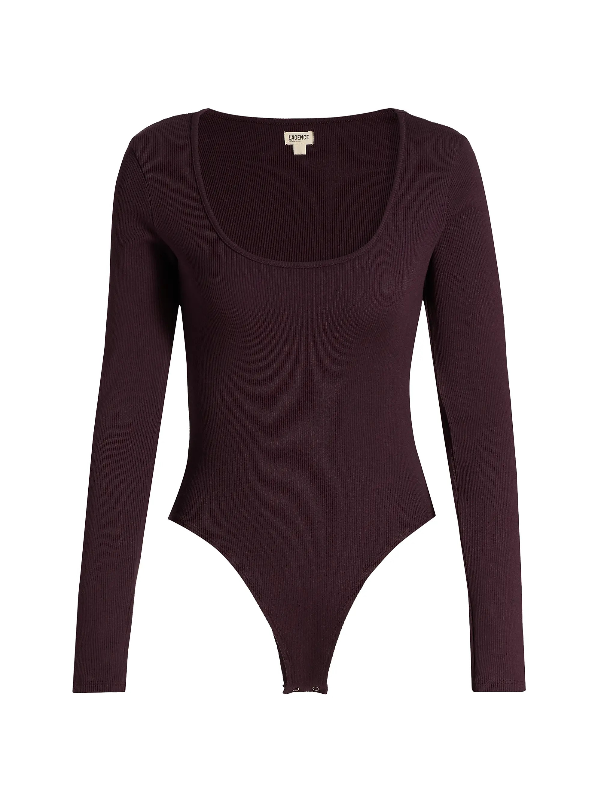 Elara Rib-Knit Bodysuit | Saks Fifth Avenue