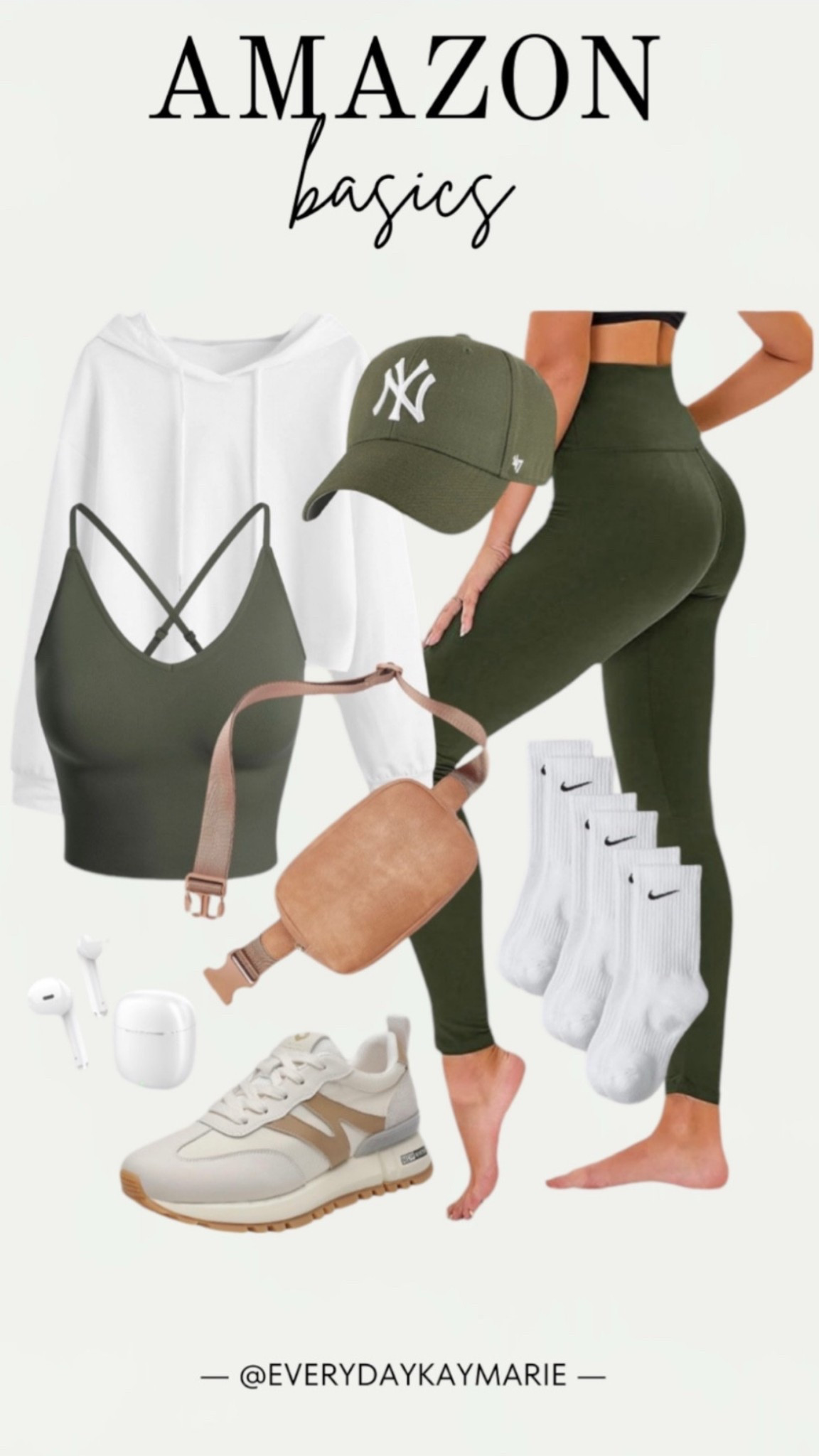 Amazon basics I’m loving🍂🍃🍁

Gym outfit, workout outfit, leggings, ball cap, sneakers, Crossbody bag, Nike socks, pullover hoodie, comfy outfit, casual fashion, fall fashion, airport outfit 



#LTKActive #LTKFindsUnder50 #LTKStyleTip