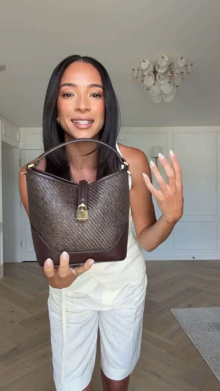 Up to 50% OFF Mango!! This bag is so cute and summery. It holds a lot and has a strap so that it can be worn as a crossbody bag! Wearing size S linen jumpsuit 

mango sale, summer outfit, summer fashion, workwear, work outfit, office outfit, romper, business casual, summer work outfit, summer bag, euro summer

#LTKSaleAlert #LTKSeasonal