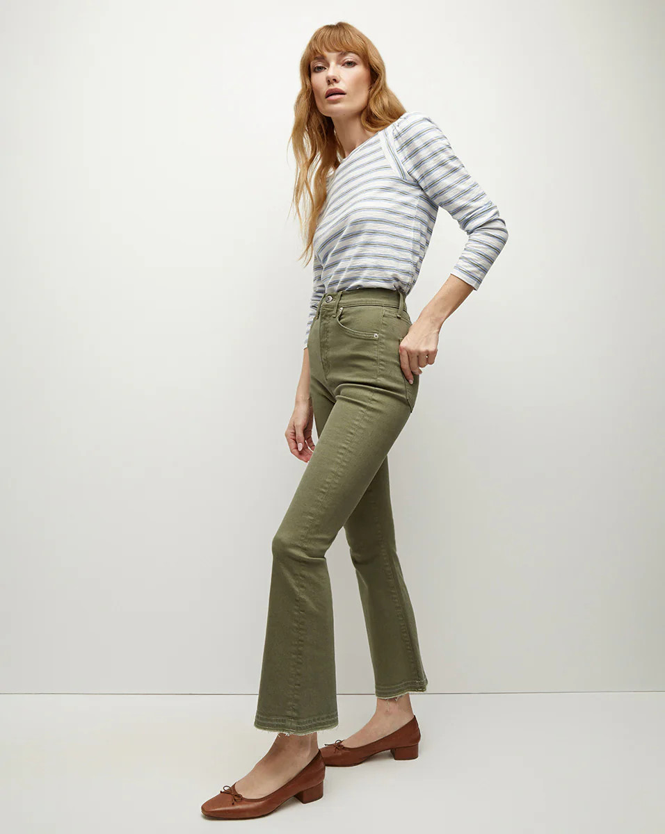 Carson Released Hem Kick-Flare Jean | Veronica Beard