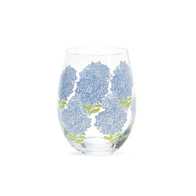 Hydrangea Tumblers- Set of 2 | Cailini Coastal
