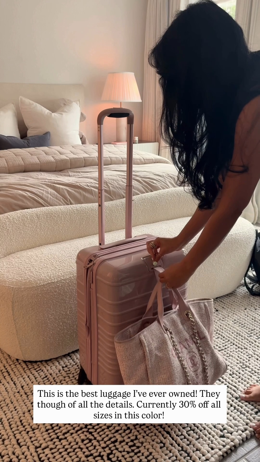 This is the carry-on size ￼

#LTKSaleAlert #LTKTravel