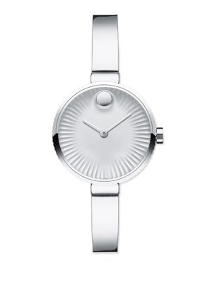 Movado Edge Stainless Steel Bracelet Watch | Saks Fifth Avenue (AU)