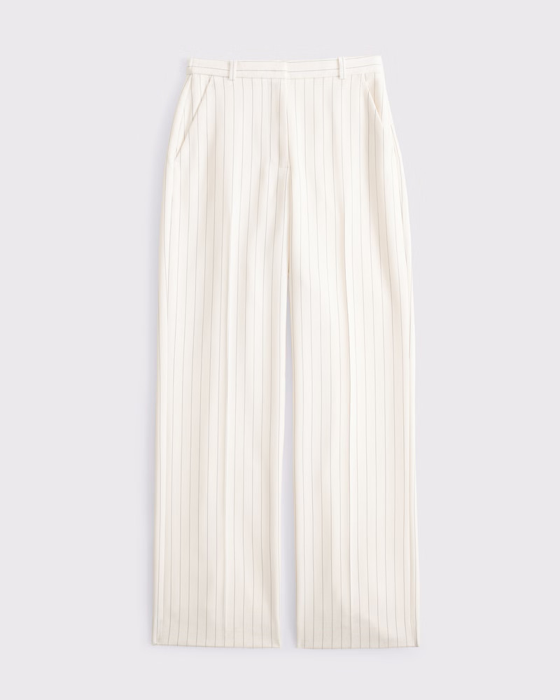 Women's Tailored Wide Leg Pant | Women's Bottoms | Abercrombie.com | Abercrombie & Fitch (US)