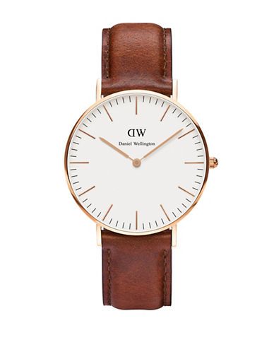 DANIEL WELLINGTON St.Mawes Classic 36mm Leather Watch | The Bay (CA)