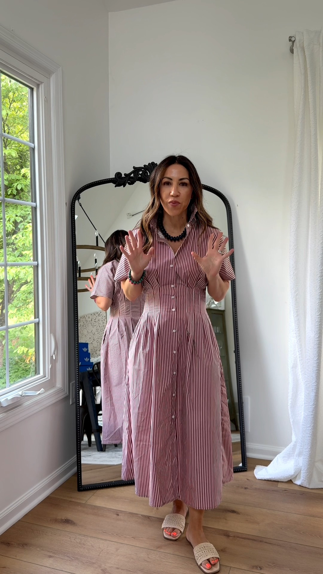 Wearing XS maxi dress. Work dresses. Workwear.

#LTKOver40 #LTKPetite #LTKWorkwear