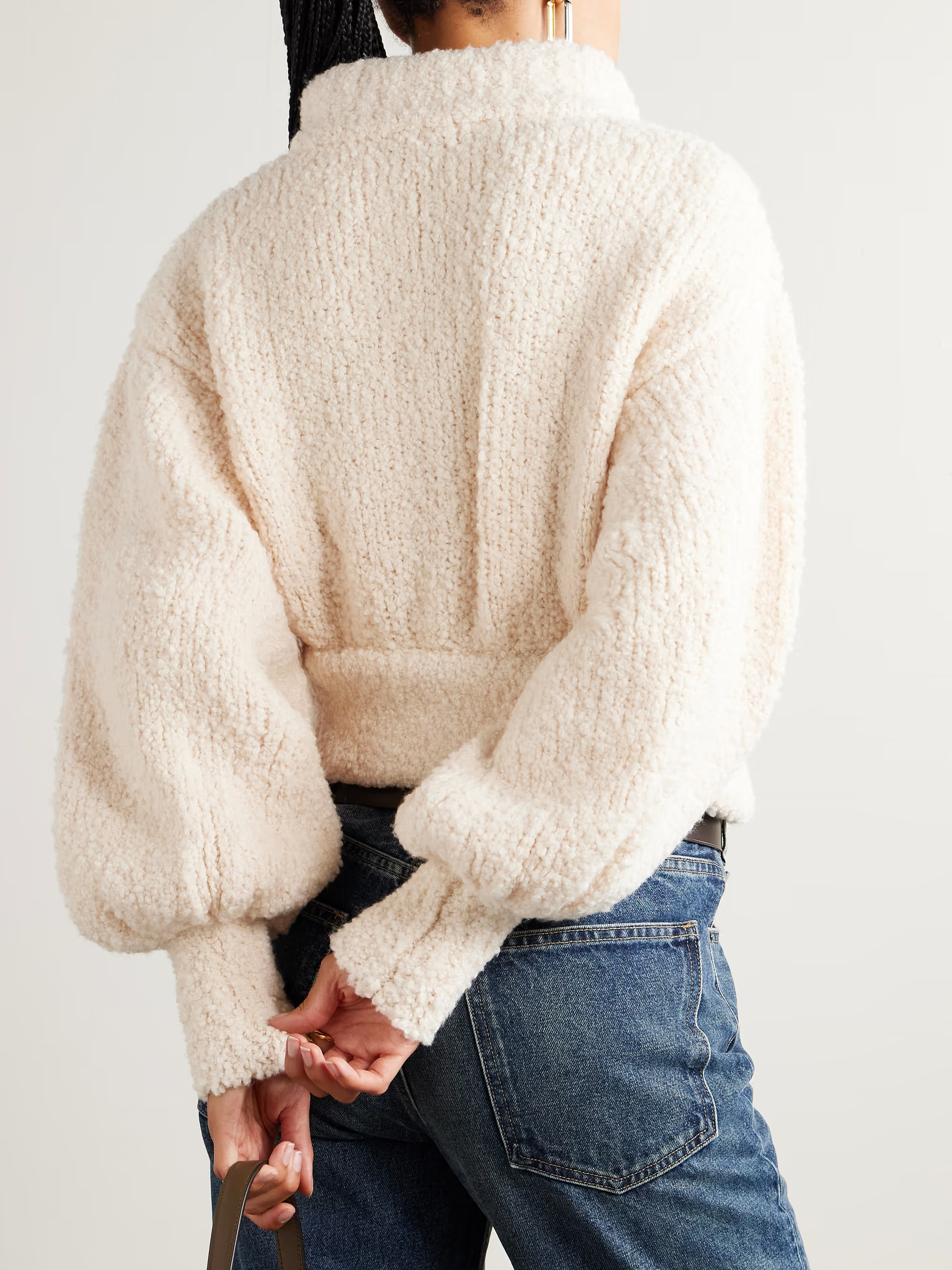 Wool-blend bouclé-knit cardigan | NET-A-PORTER (UK & EU)