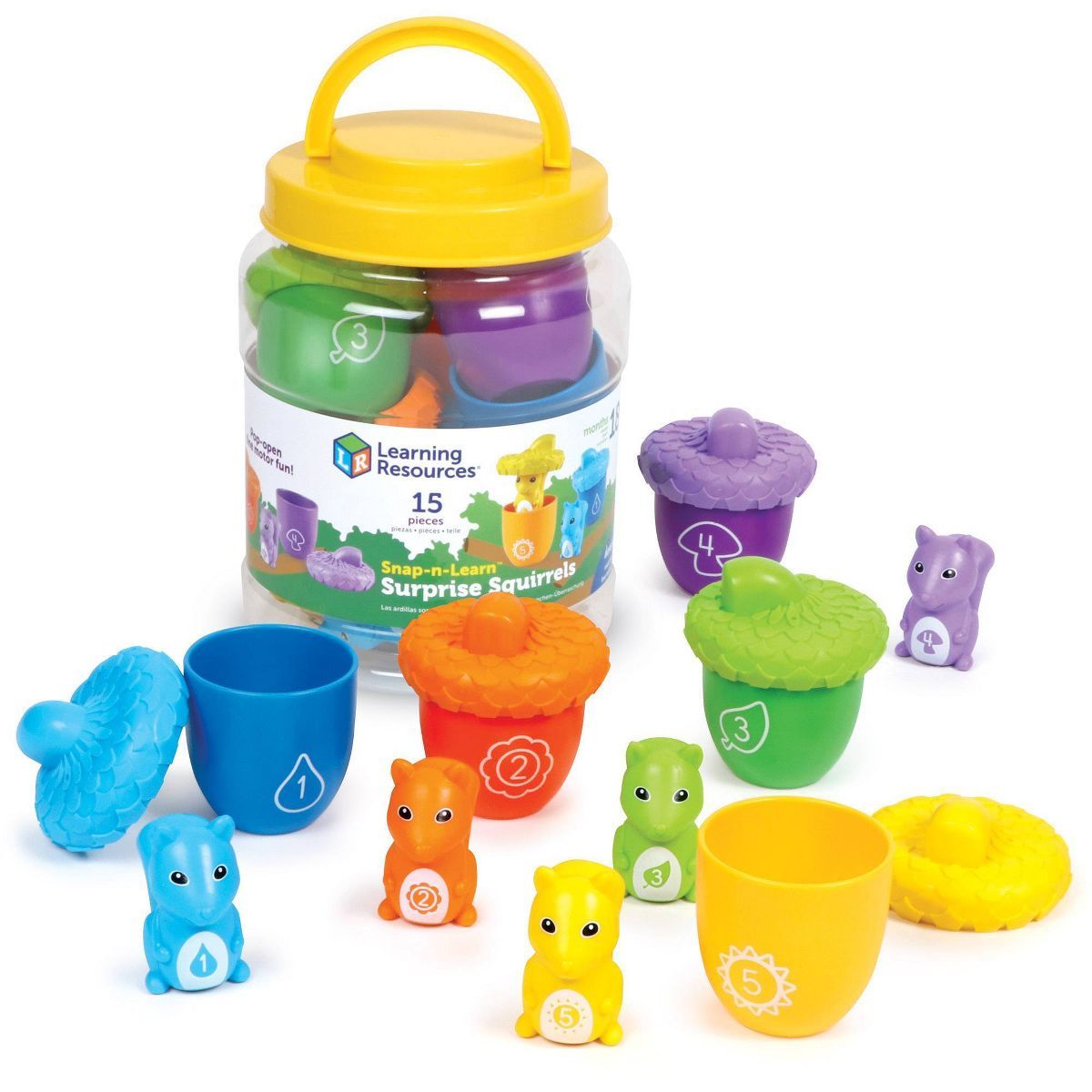 Learning Resources Snap-n-Learn Surprise Squirrels | Target