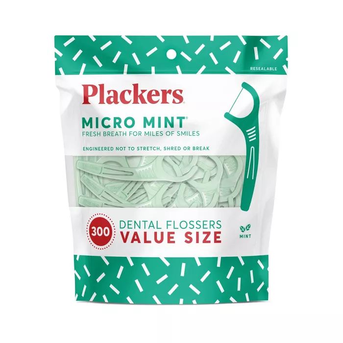 Plackers Micro Mint Flossers | Target