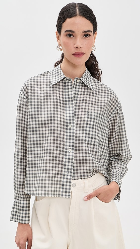 Cropped Long Sleeve Shirt | Shopbop