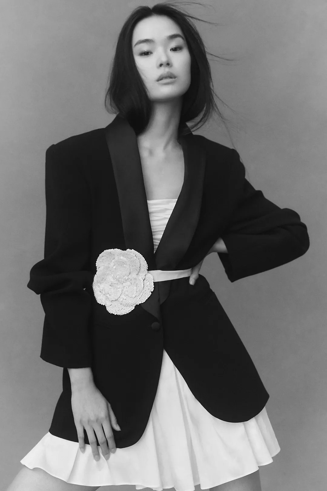 Cynthia Rowley Sequin Flower Tie | Anthropologie (US)