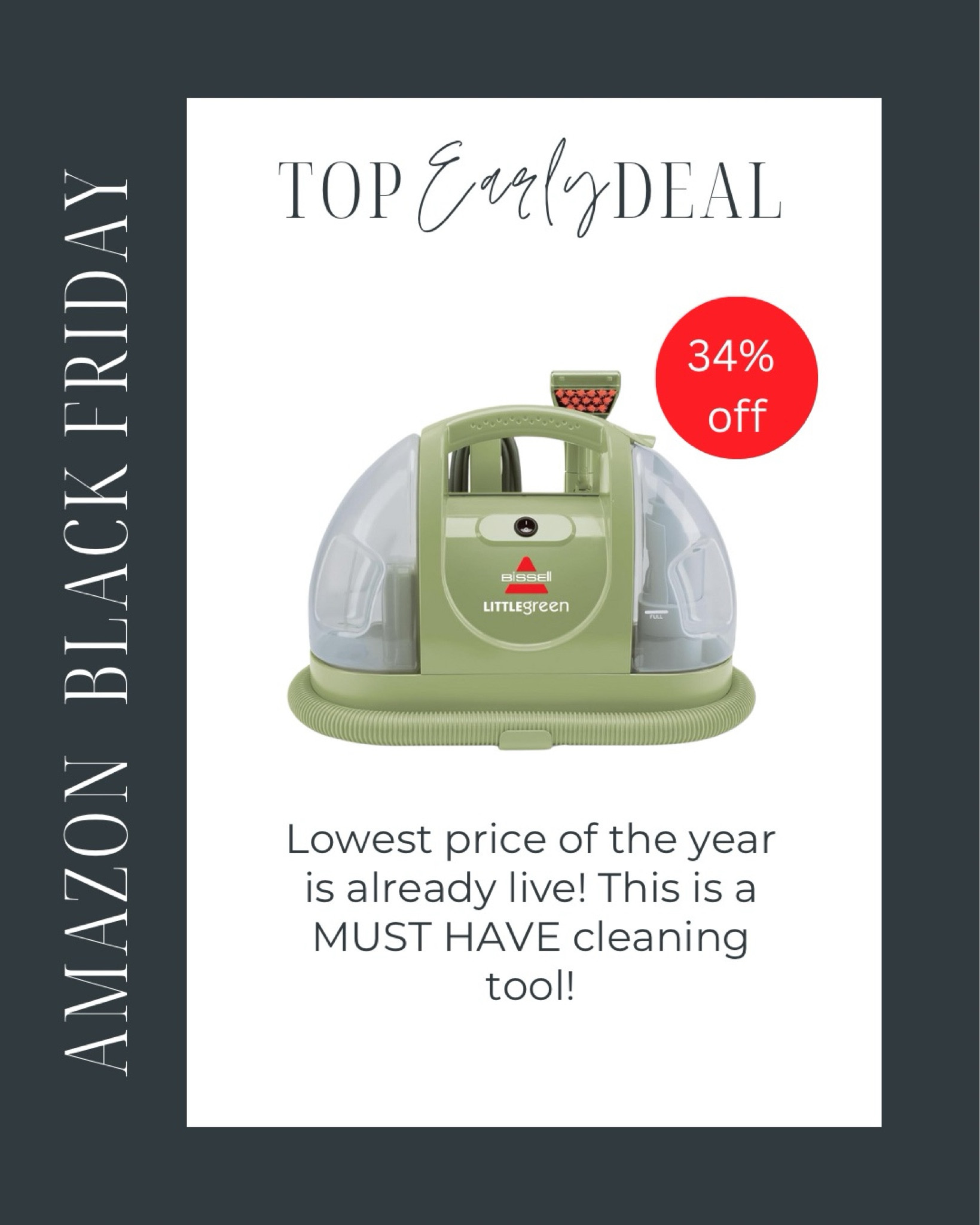 Amazon Black Friday Deal: Best carpet cleaner! 

#LTKHome