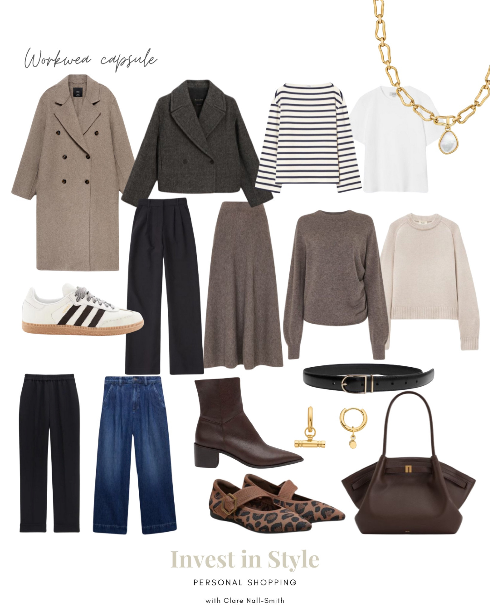 Going back to work? 
Need a workwear refresh ? 
This mini capsule should help you out - each piece selected for versatility , fabric and feel good - bringing some effortless style to your everyday. 
I hope it’s helpful 😉

#LTKworkwear #LTKwinter #LTKuk