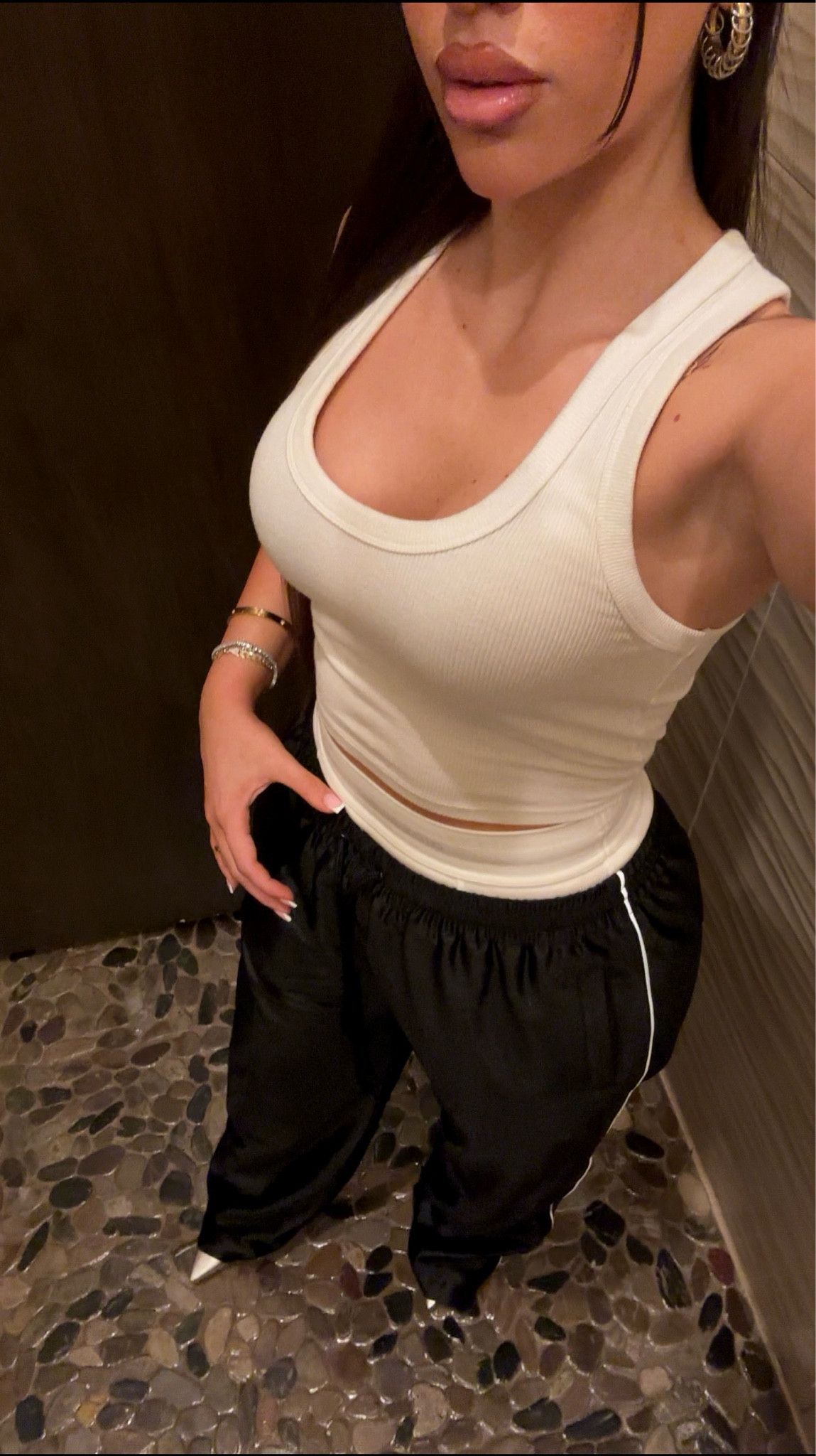 Pants are Alexander wang I can’t find exact but I posted very similar ones! 

#LTKStyleTip