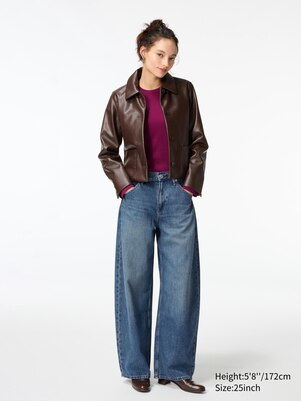 WOMEN'S BAGGY CURVE JEANS | UNIQLO AU | Uniqlo Australia