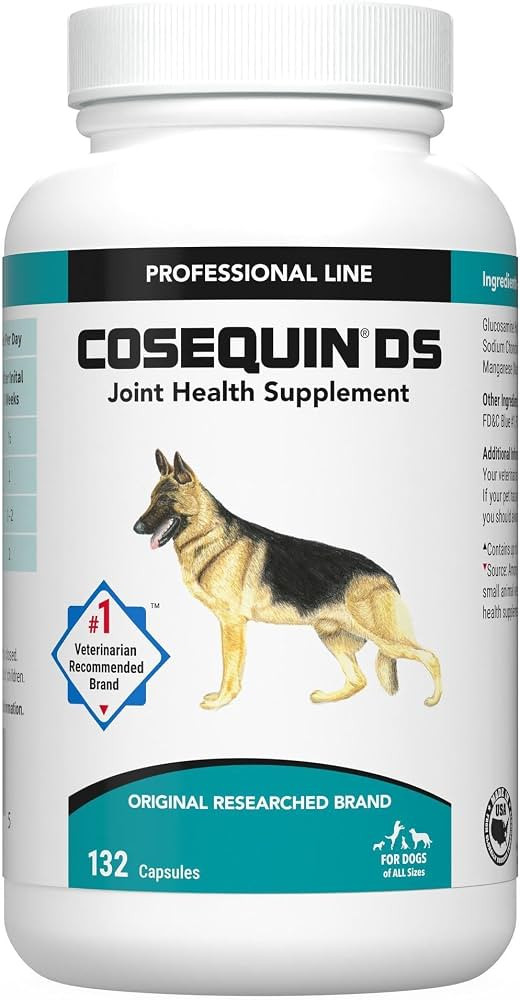 Nutramax Cosequin for Dogs Joint Health Supplement, Contains Glucosamine for Dogs, Plus Chondroit... | Amazon (US)