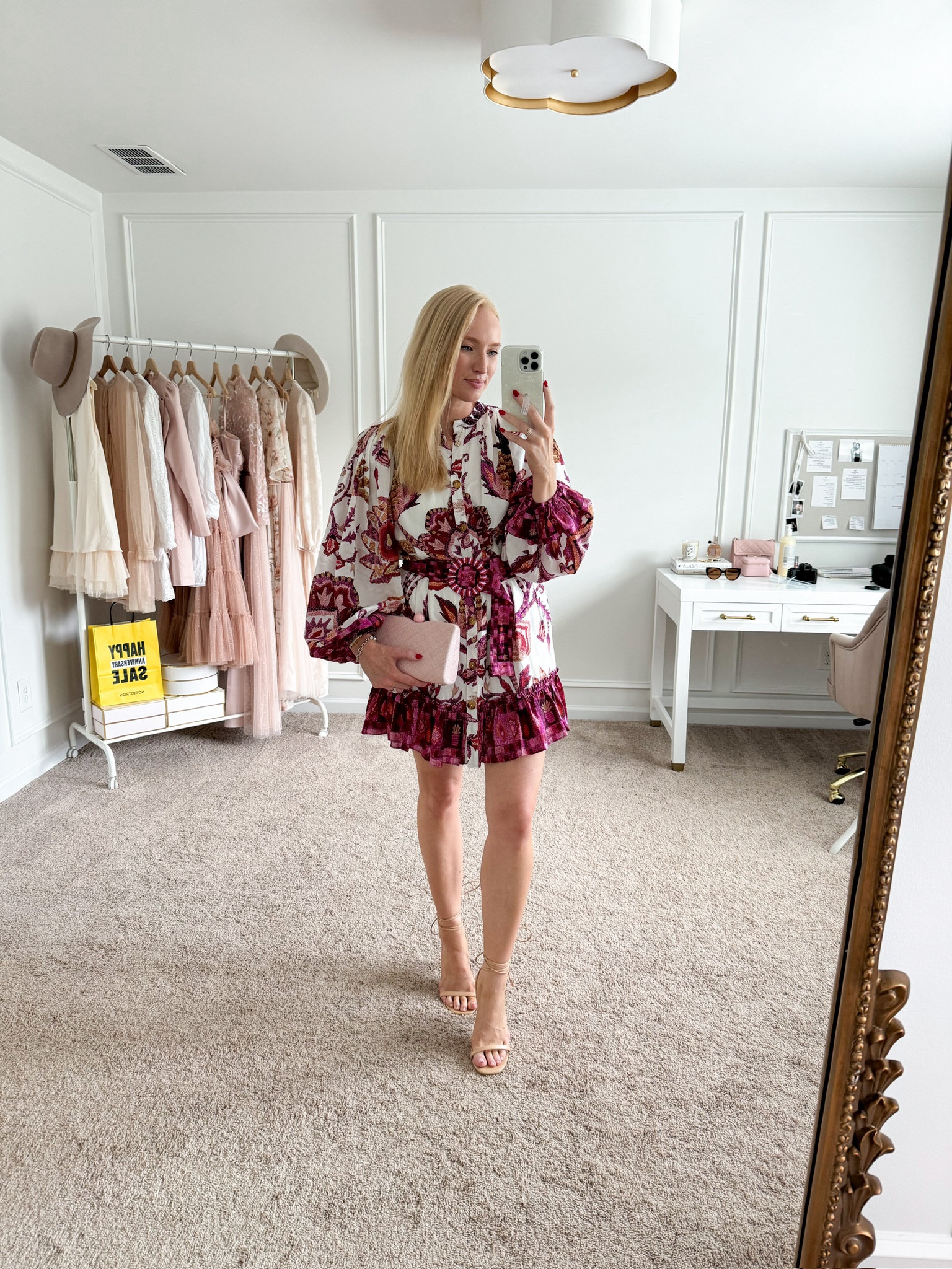 Nordstrom Anniversary Sale! Obsessed with this Farm Rio dress! Such a pretty event dress! Wearing size small. Fall dresses // event dresses // family photos dresses // wedding guest dresses // NSale 

#LTKWedding #LTKSaleAlert #LTKxNSale