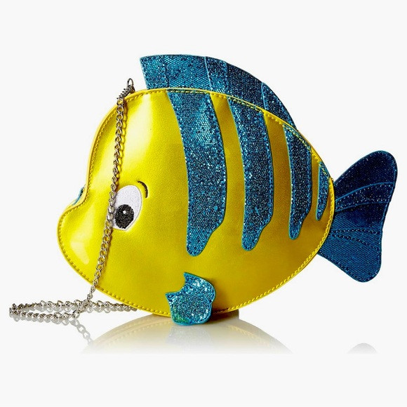 DANIELLE NICOLE x DISNEY FLOUNDER LITTLE MERMAID CROSSBODY BAG. New | Poshmark