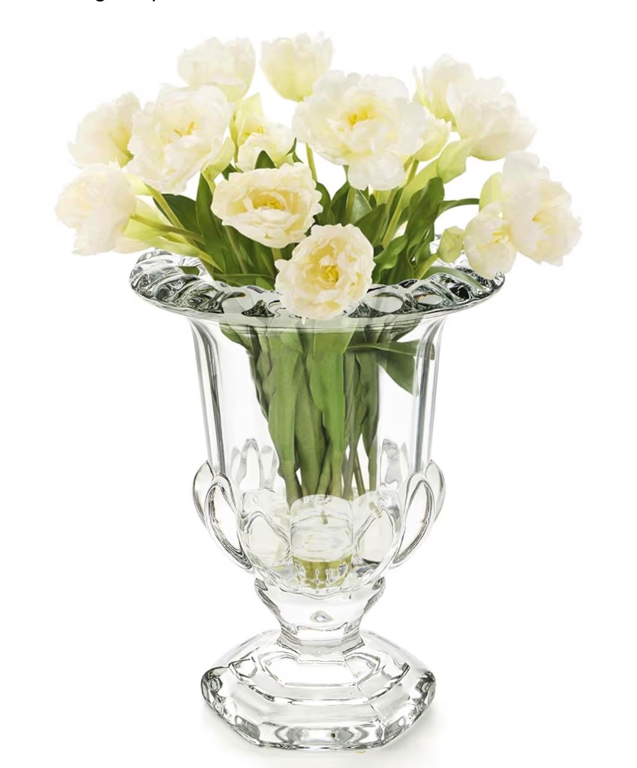 8 Inch Glass Urn Vase, Large Crystal Glass Vase, Vintage Vases for Centerpiece, Decorative Vases

#LTKHome #LTKWedding #LTKSaleAlert