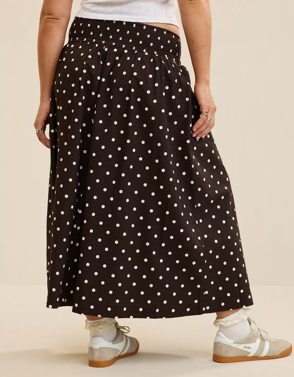 Aerie Seersucker Midaxi Skirt | American Eagle Outfitters (US & CA)