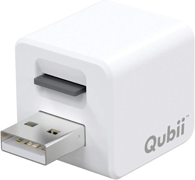 [Apple Certified] Qubii Photo Storage Drive for iPhone & iPad, Auto Backup Photos & Videos, Photo... | Amazon (US)