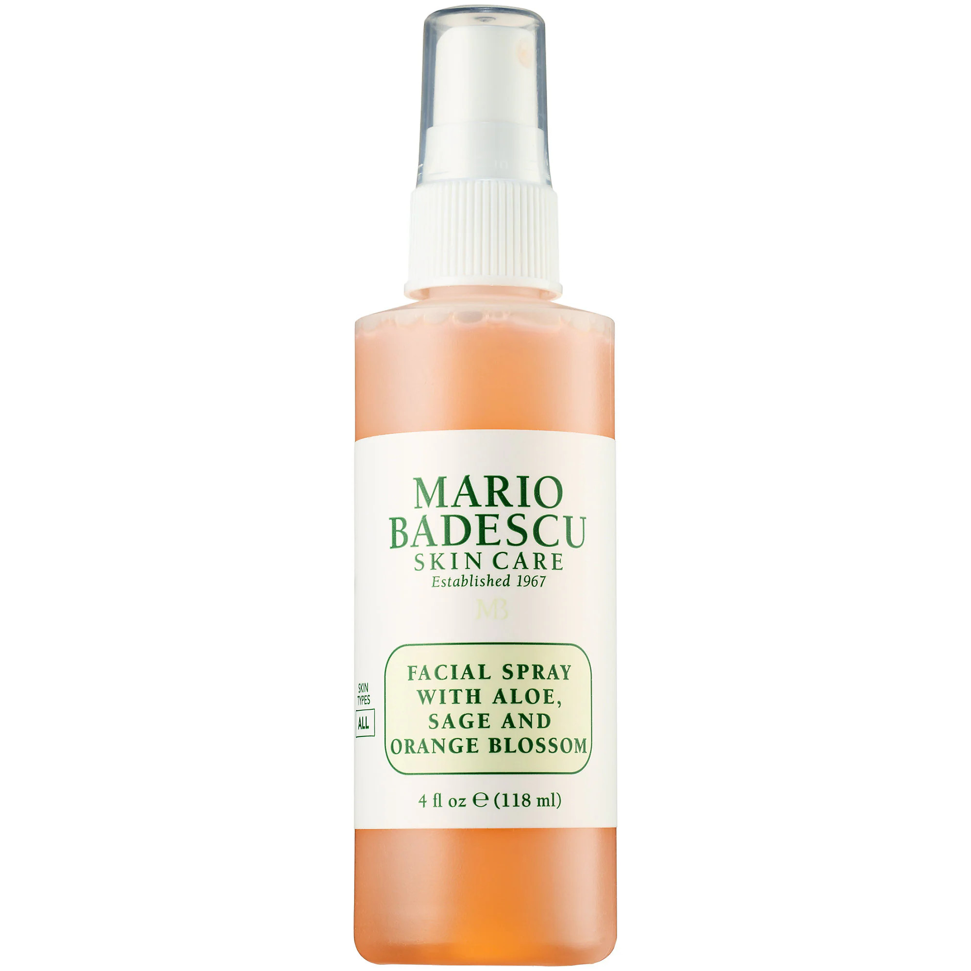 Mario Badescu Facial Spray with Aloe Sage & Orange Blossom 4.0 oz/ 118 mL | Sephora (US)