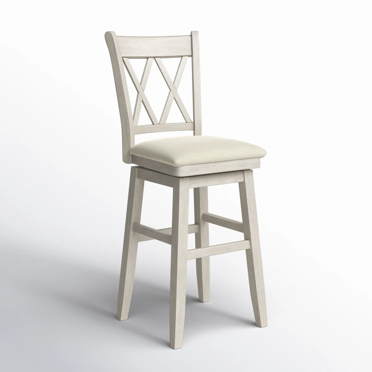 Fortville Swivel Upholstered Counter Stool | Wayfair North America