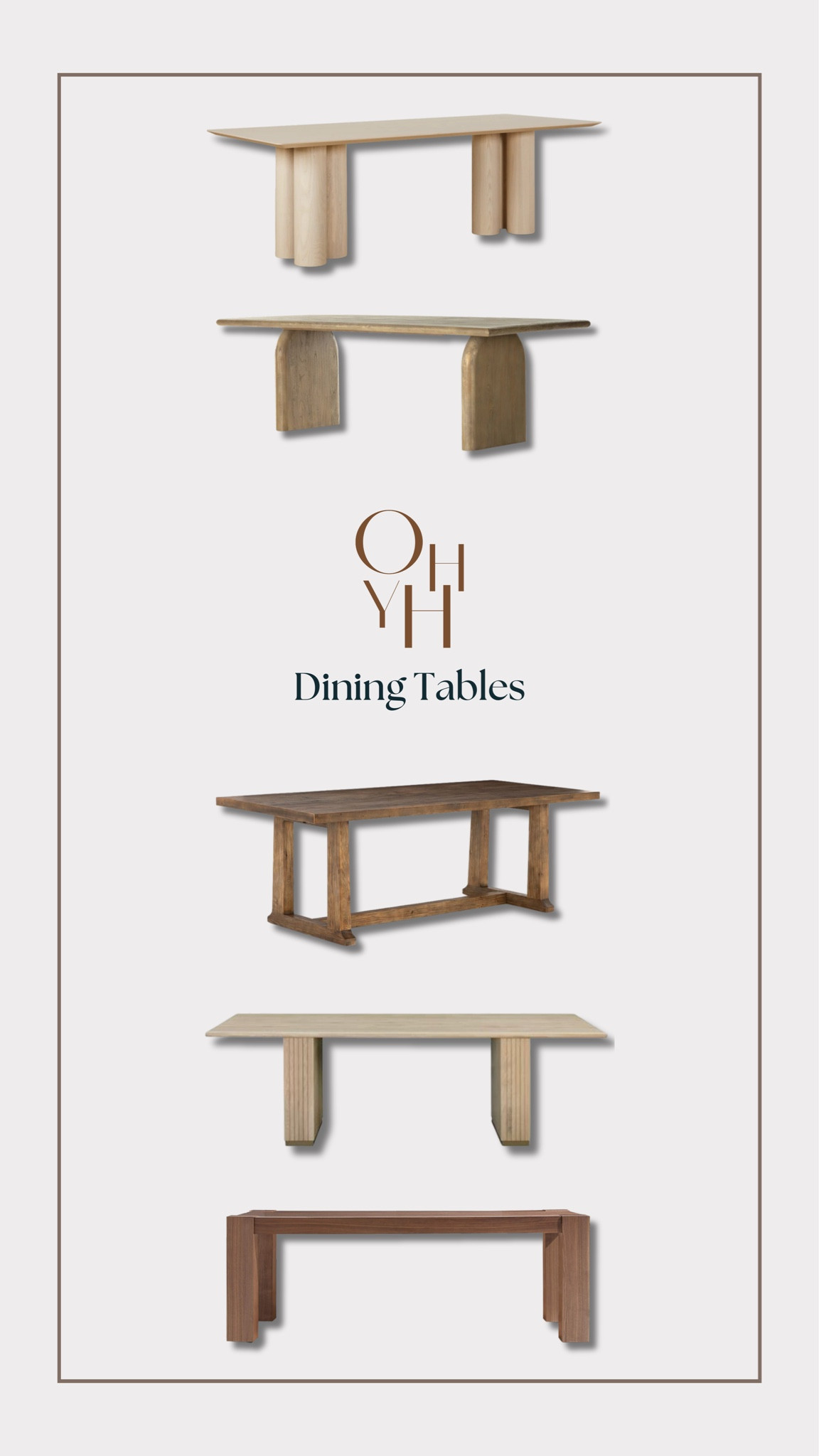 Shop from these elegant dining tables

#LTKhome #LTKFind #LTKstyletip