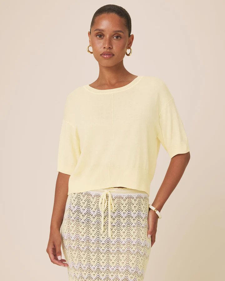 Erica Short Sleeve Sweater | Splendid