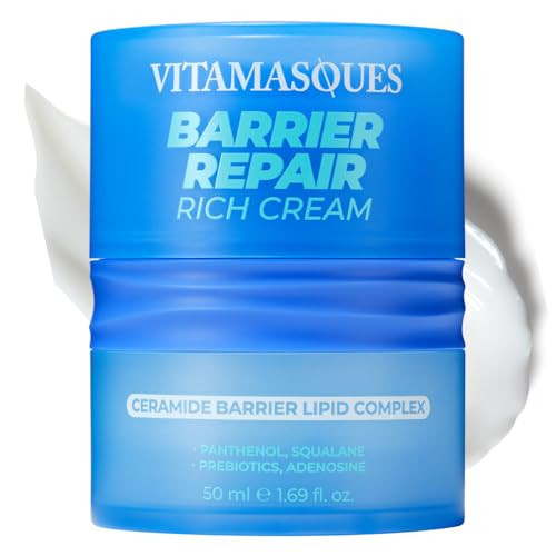 Vitamasques Barrier Repair Face Moisturizer Cream - Skin Barrier Repair Moisturizer - 1.69 Fl Oz | Amazon (US)
