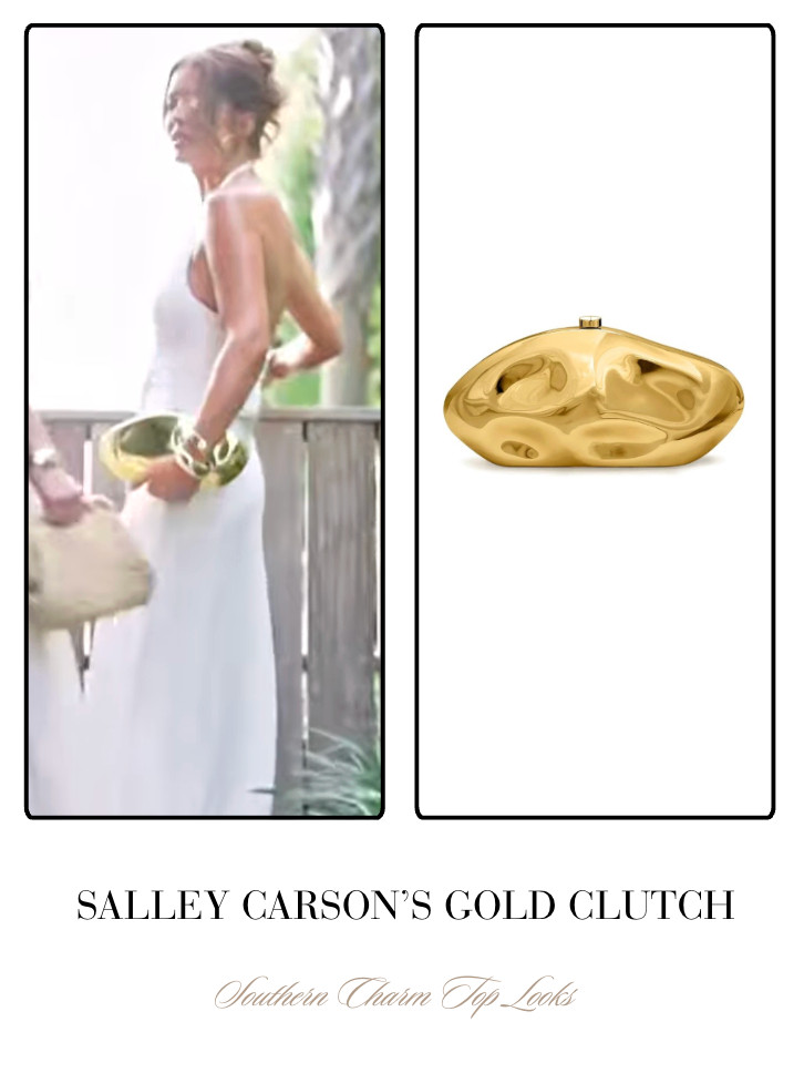 Salley Carson's Gold Clutch 

 
