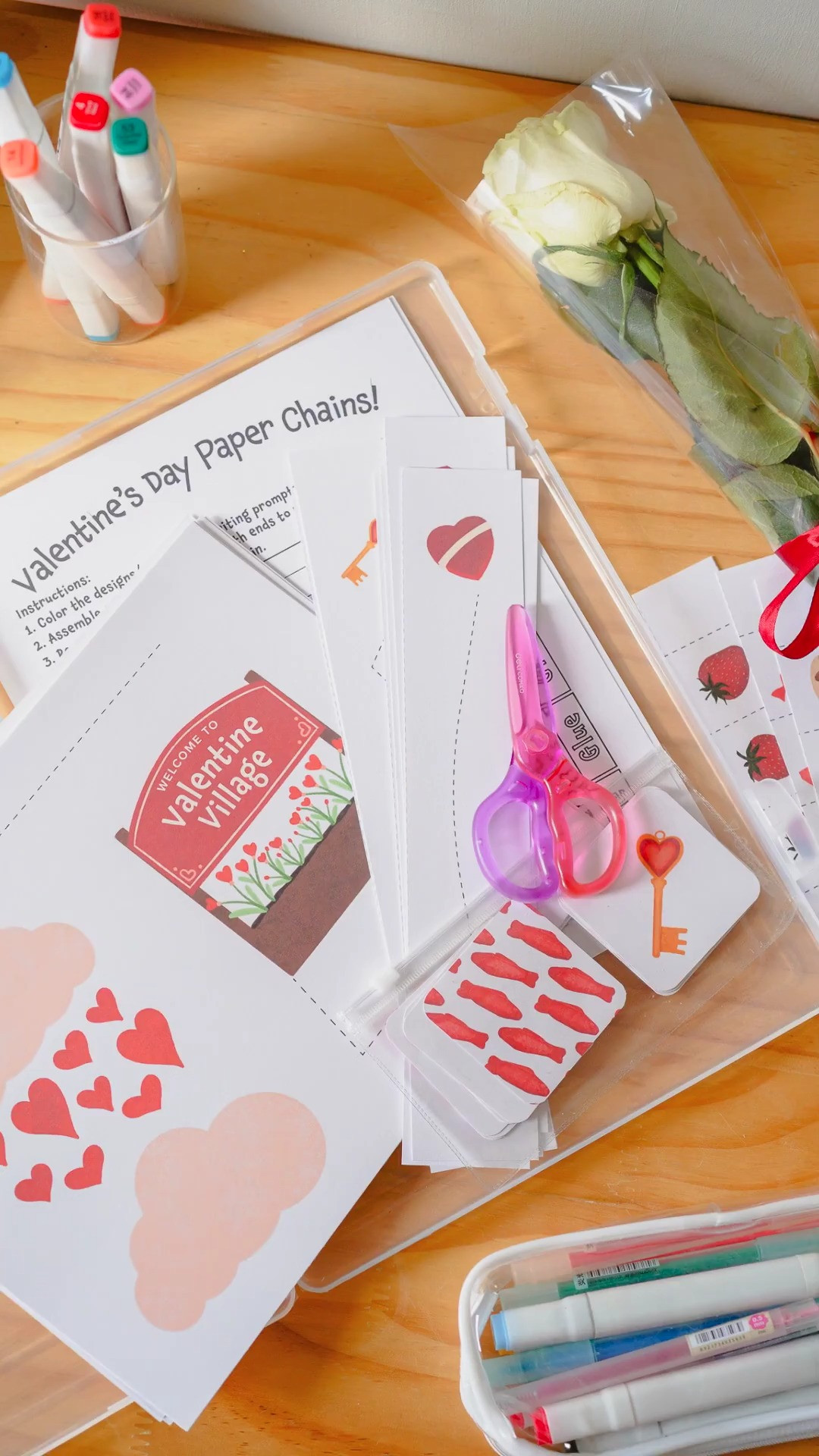 Want to make the sweetest Valentine Activity Kit (filled with the cutest FREEBIES) for your kiddo? 😍

Head over to our Instagram page @MorningsTogether to grab these free printables:

❤️ Valentine Village
❤️ Valentine Paper Chain
❤️ Valentine Coloring Pages
❤️ Valentine Scissor Strips
❤️ Valentine Matching Squares

Packed full with fun goodies to keep your little ones busy during this season of love! 🌹💘

Everything we used to put this sweet activity kit together is linked below!  

 #LTKSeasonal #LTKKids #LTKFamily