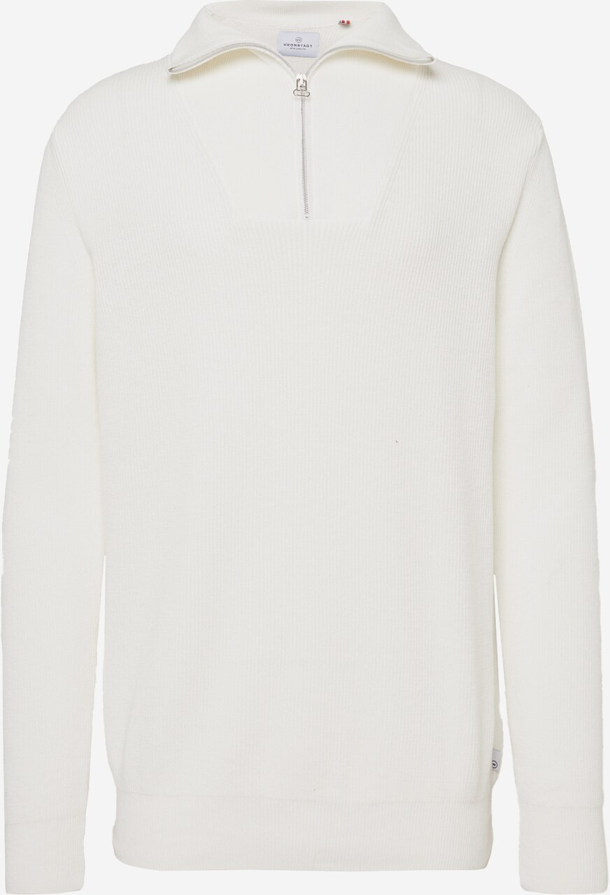 Kronstadt Pullover 'Dawson' in Weiß | ABOUT YOU (DE)