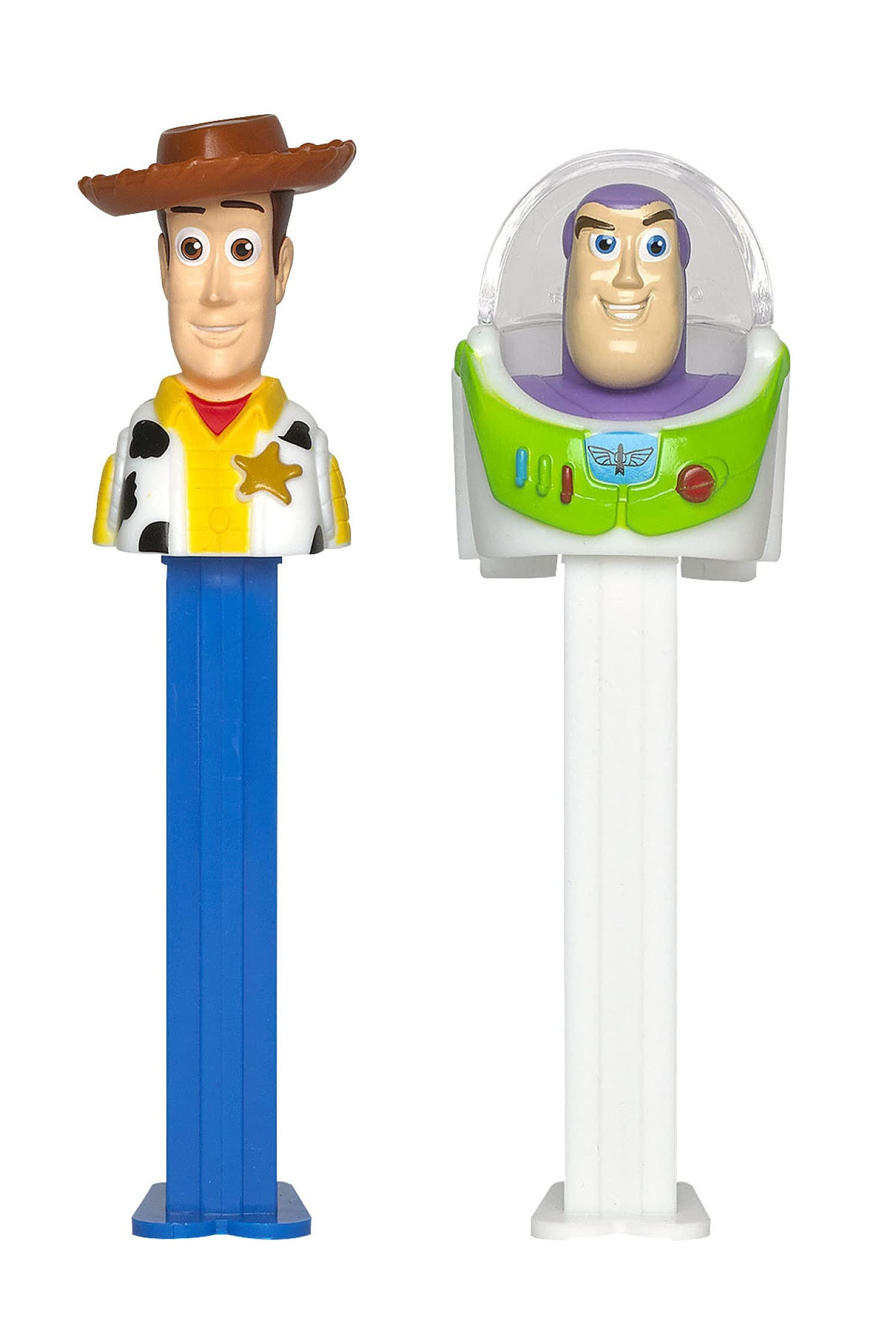 Pez Toy Story Candy Dispenser Set – Woody and Buzz Lightyear Pez Dispensers with 2 Pez Candy Re... | Amazon (US)