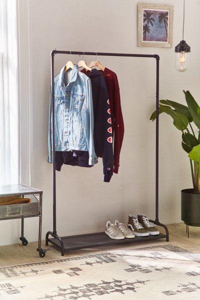 Pipe Clothing Rack - Black ALL at Urban Outfitters | Urban Outfitters (US and RoW)