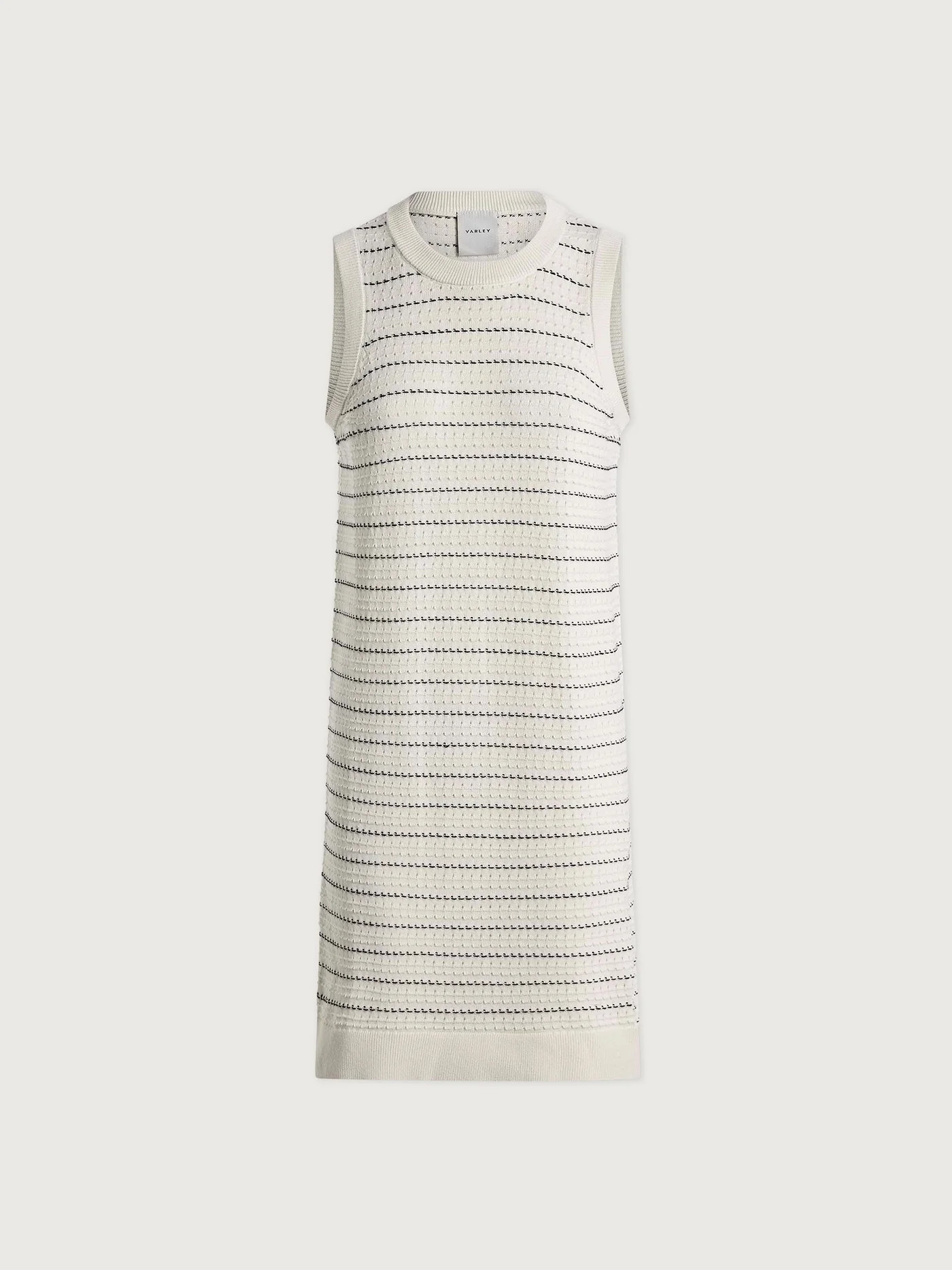 Mindy Contrast Stitch Knit Dress | Varley US