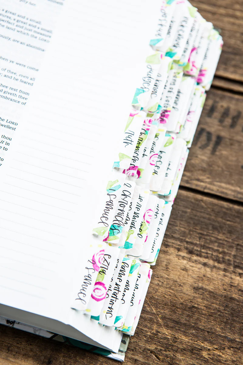 Floral Bible Tabs | Kingfolk Co