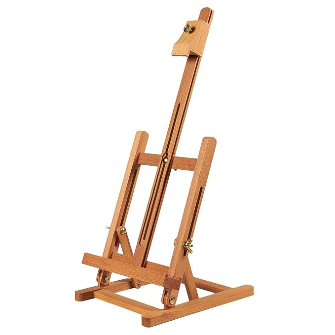 Juvale Mini Easel - Canvas Art Easel for Tabletops and Desktops - Display Easel - Adjustable and ... | Amazon (US)