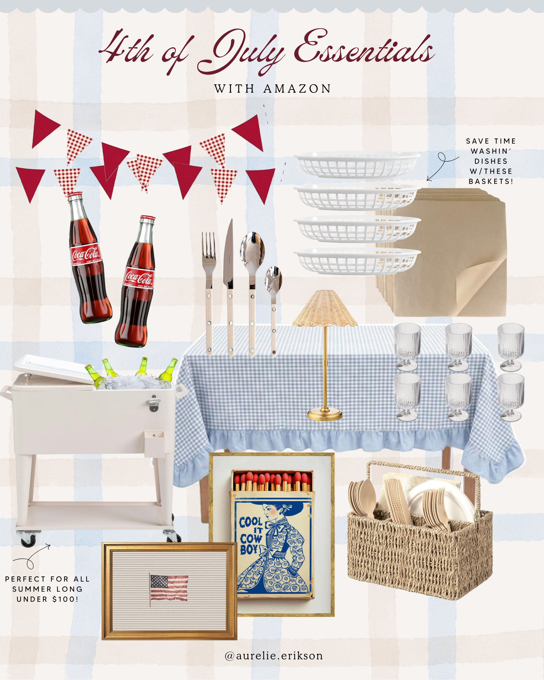 4th of July Essentials on Amazon, just in time for this holiday weekend! 

 #LTKSeasonal #LTKHome