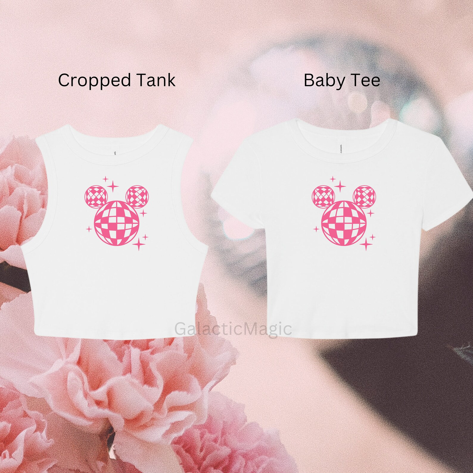 Disco Mickey Crop Top, Disney Crop Top, Cute Disney Shirt,mickey Baby Tee, Disneyworld Baby Tee, ... | Etsy (US)