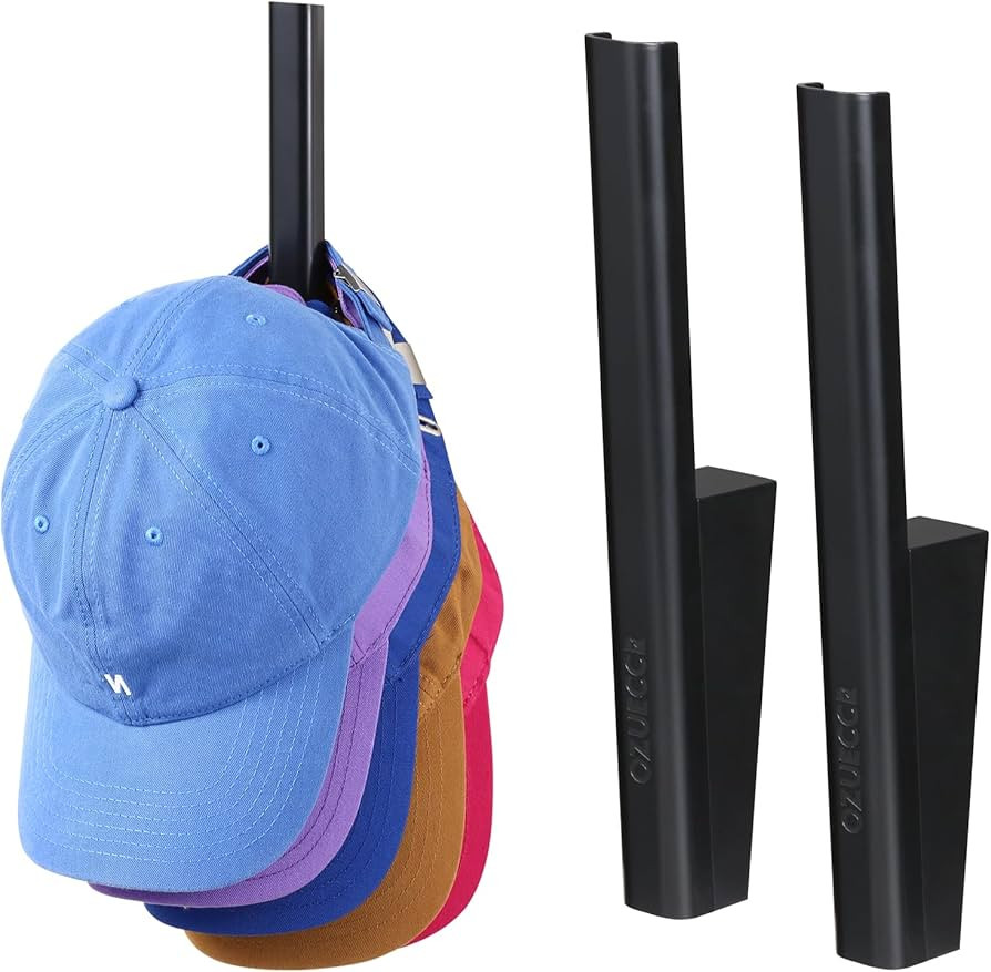 Ozueccr Hat Storage for Baseball caps - Sturdy Space Saving Hat Holder on Wall Display for Hats, ... | Amazon (US)