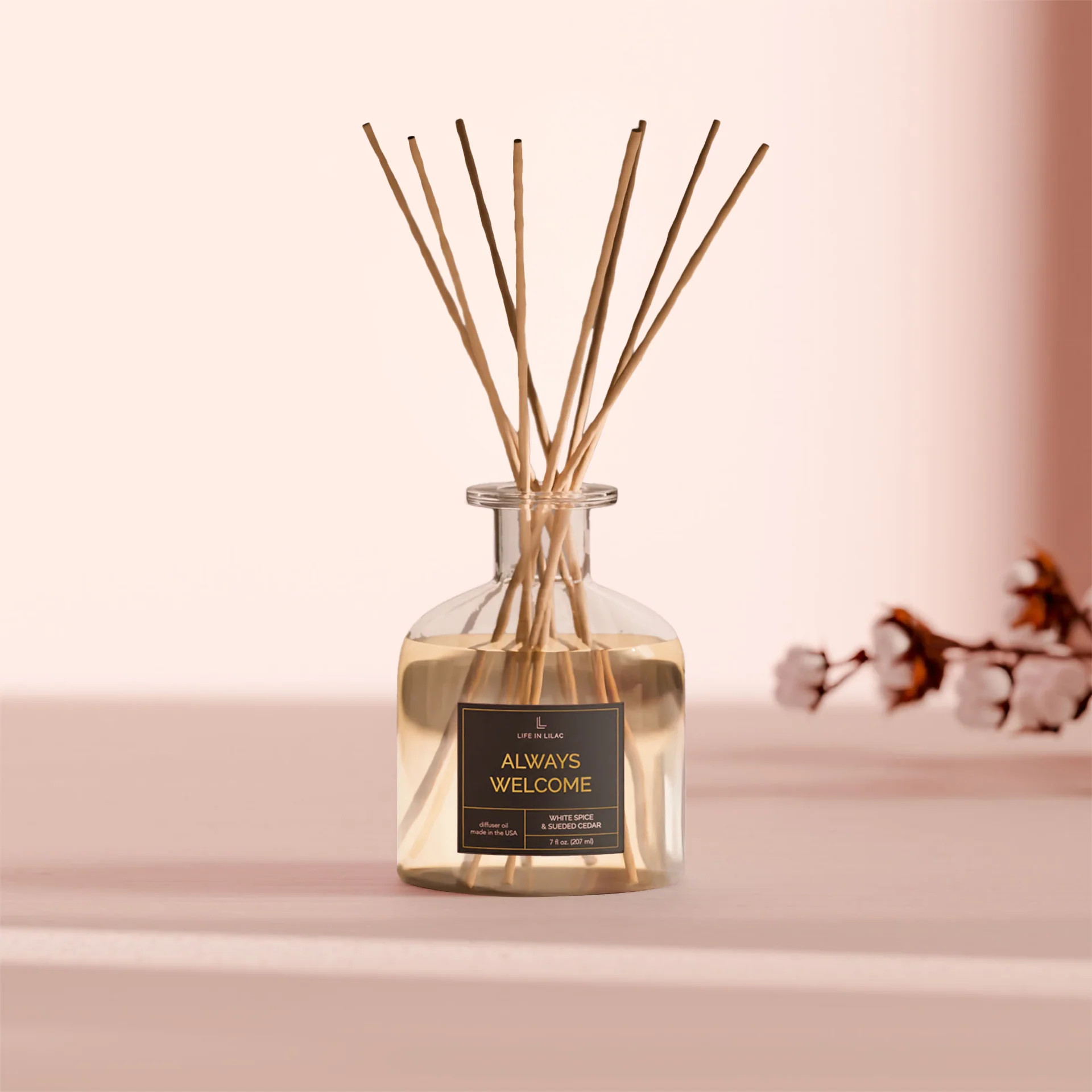 Always Welcome Clear Diffuser | Life In Lilac