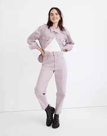 Balloon Jeans: Garment-Dyed Edition | Madewell
