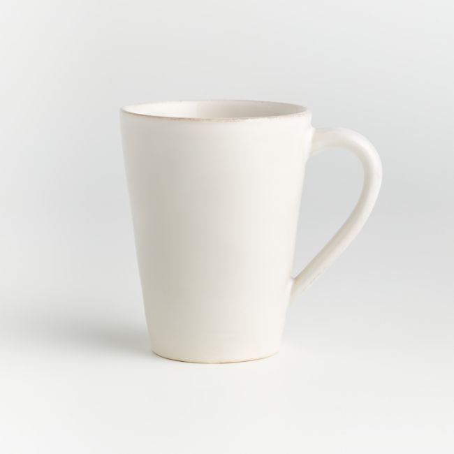 Marin White Mug | Crate & Barrel