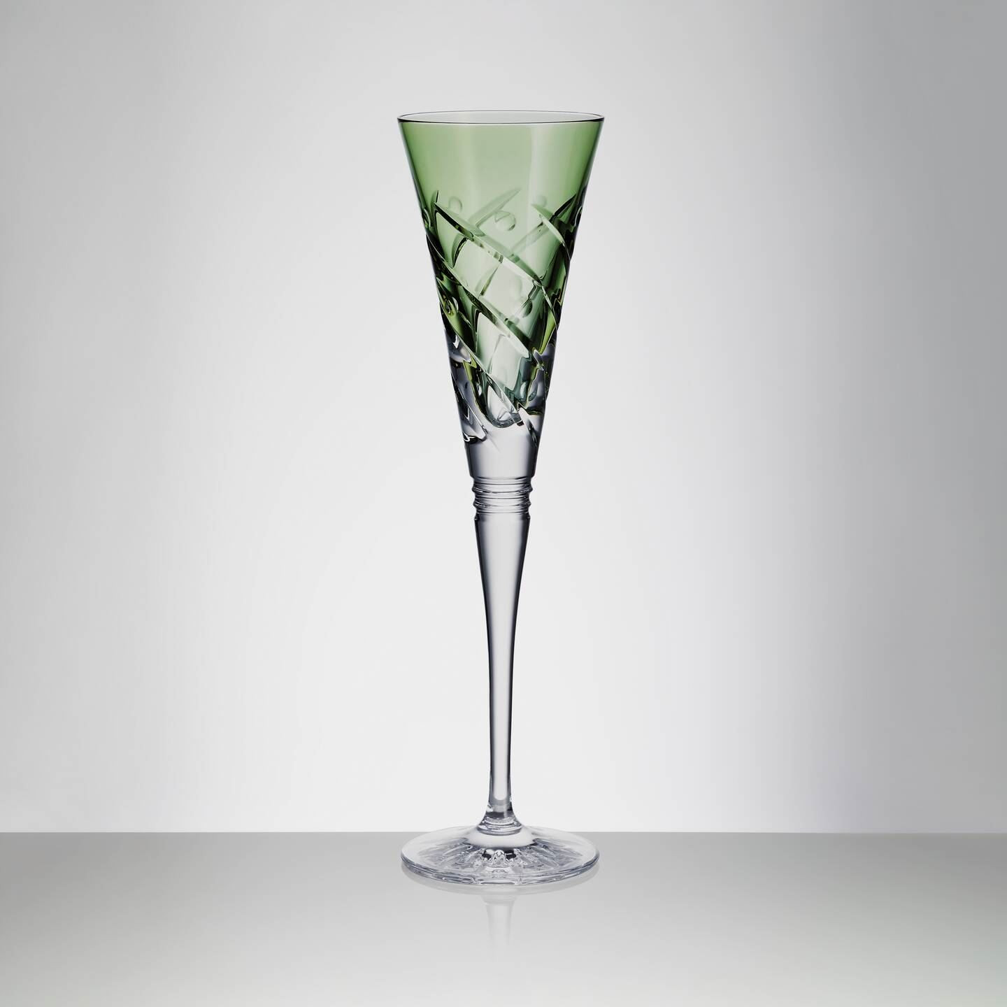 Winter Wonders Flute Mistletoe Green | Waterford | Waterford