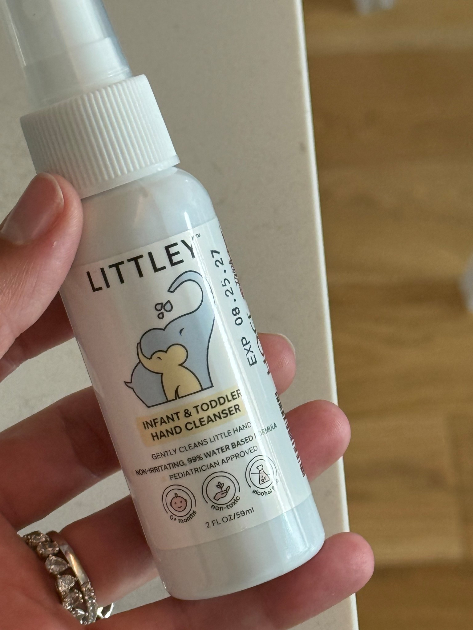 Infant & Toddler Hand Cleanser. I also use for toys on the go when we are out (spray then allow to dry or wipe off any residue)   

#LTKBump #LTKKids #LTKBaby