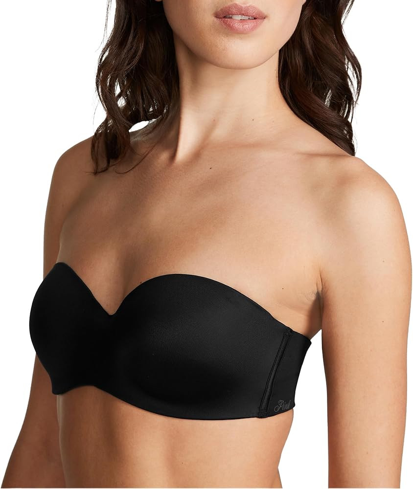 Victoria's Secret Women's Pink Wear Everywhere Push Up Strapless Bra, Bras for Women (32A-38DD) | Amazon (US)