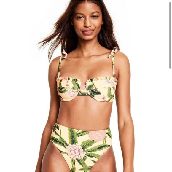 Agua Benita x Target High Waisted Swim Bikini Bottom | Poshmark