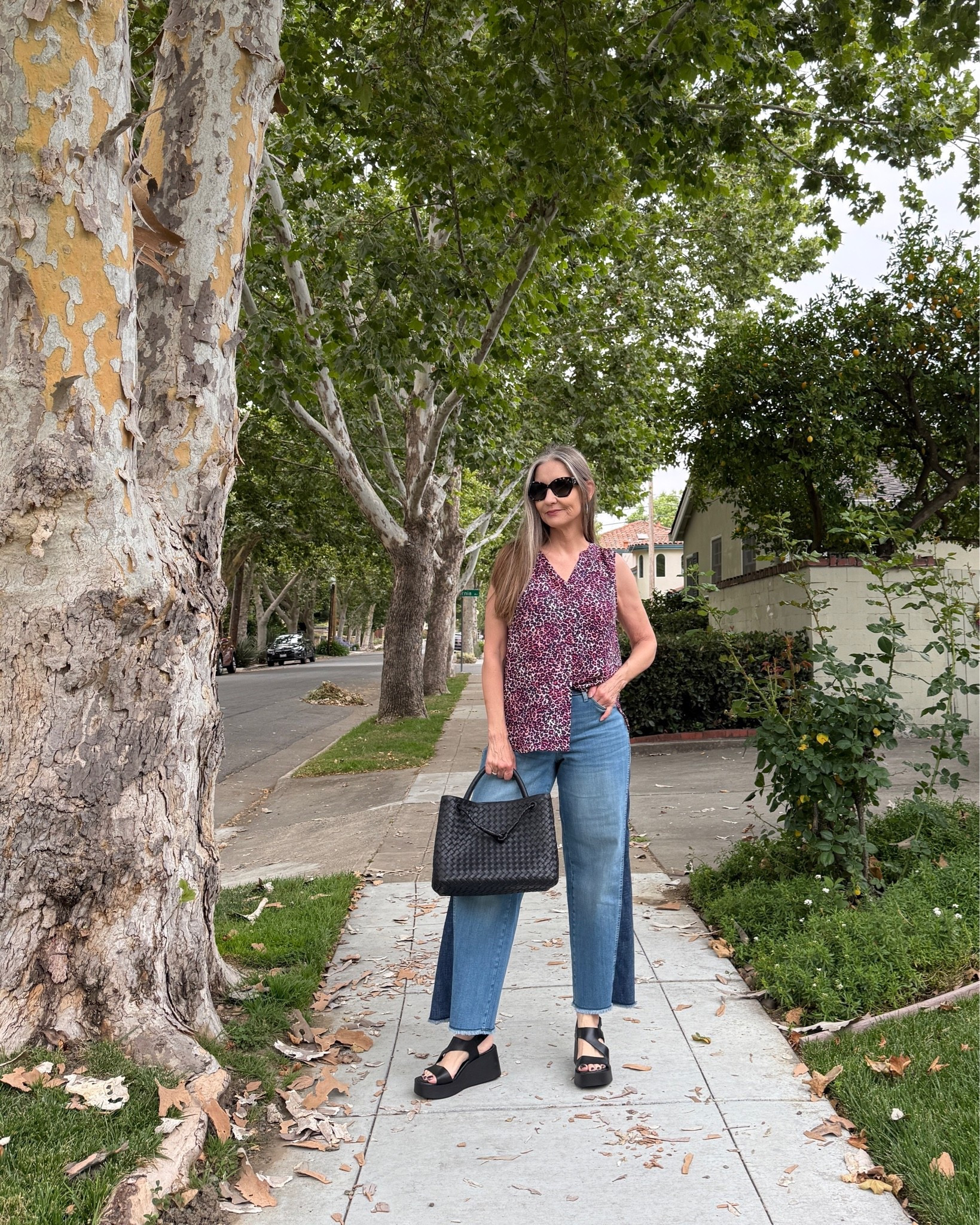Cute summer look! Size down one size in the jeans & size down if between sizes for the blouse. #summerstyle #styleover50

#LTKOver40 #LTKSeasonal #LTKootd
